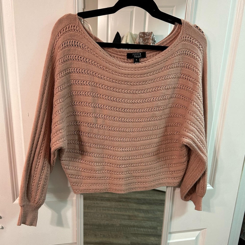 Paper Heart sweater. Size S.